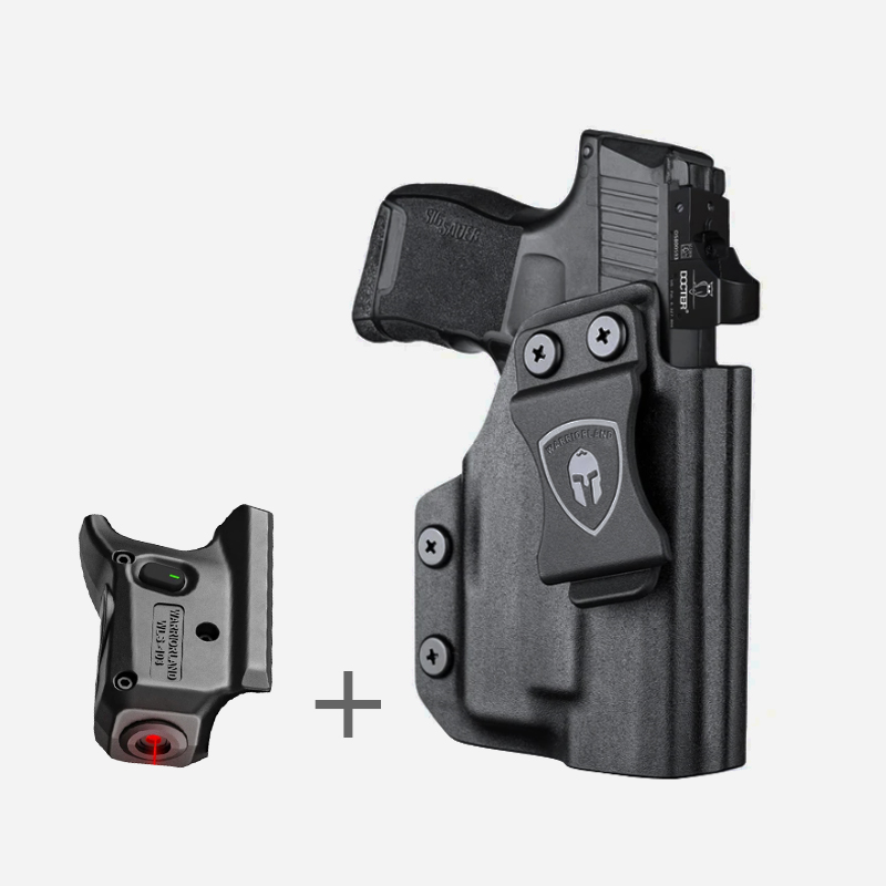 Вътрешен кобур WARRIORLAND + лазер WL IWB за Sig Sauer P365 – RH