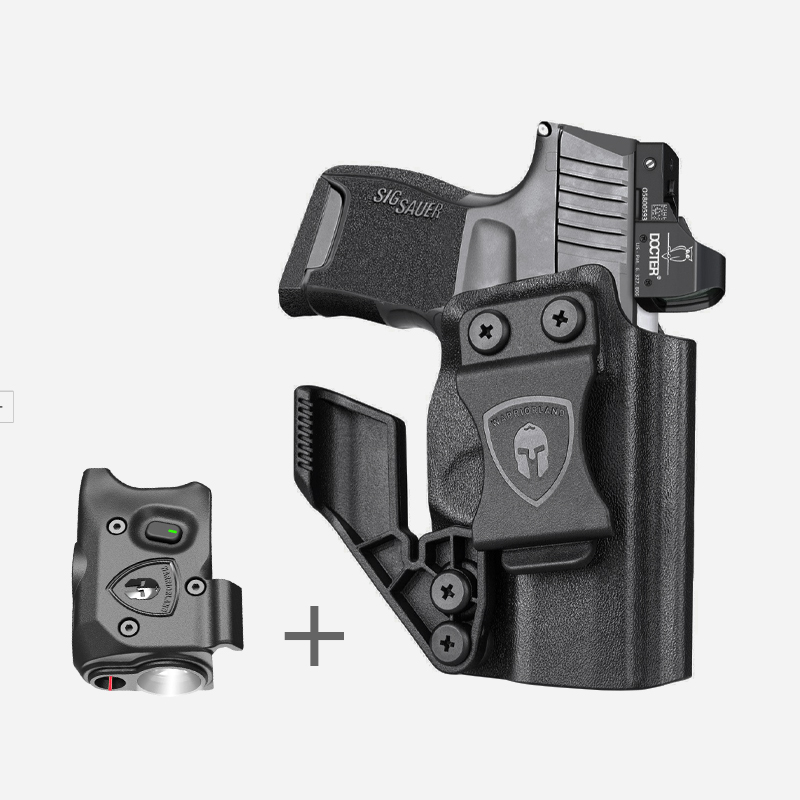 Вътрешен кобур WARRIORLAND WL IWB+ фенер и лазер SLL-103 за SigSauer P365 – RH