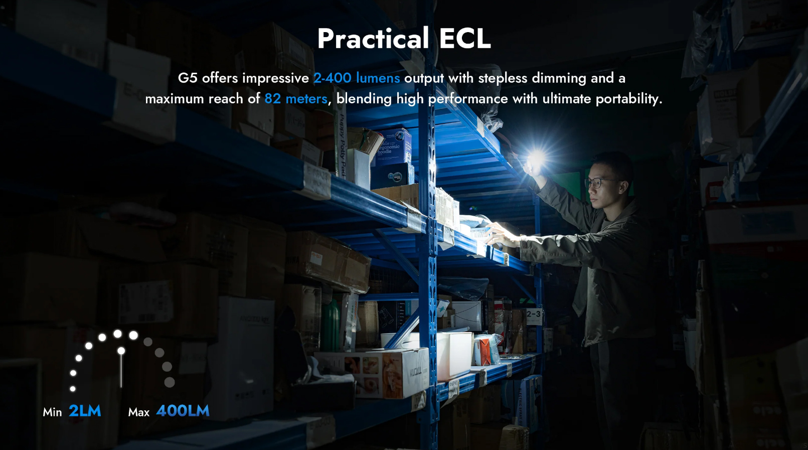 Заряден фенер WUBEN G5 5