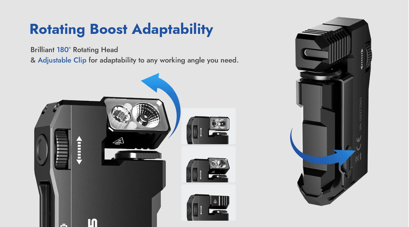 Заряден фенер WUBEN G5 7