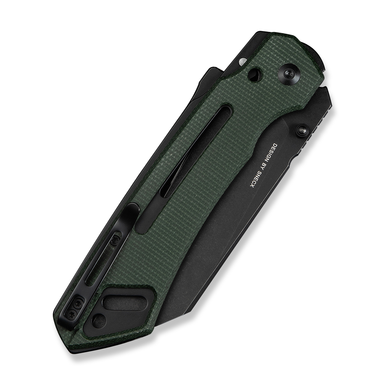 CIVIVI Buster FG Green Canvas Micarta 4