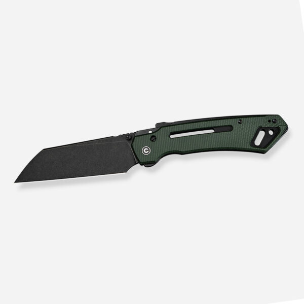 CIVIVI Buster FG Green Canvas Micarta