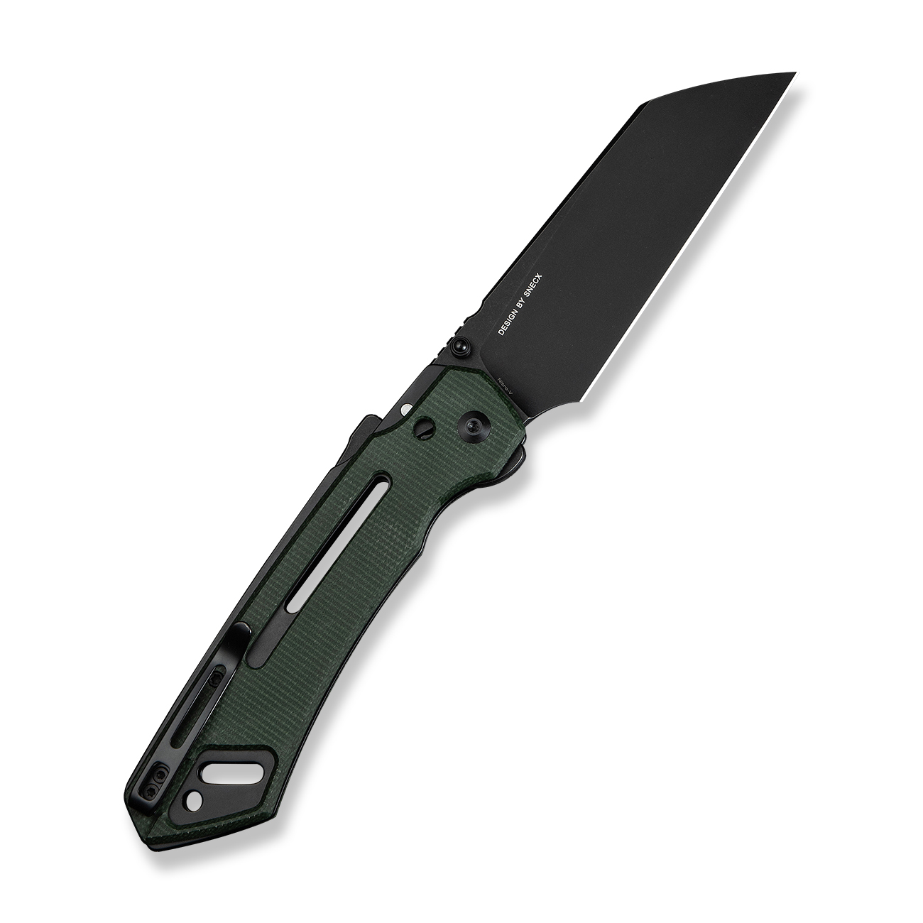 CIVIVI Buster FG Green Canvas Micarta 7