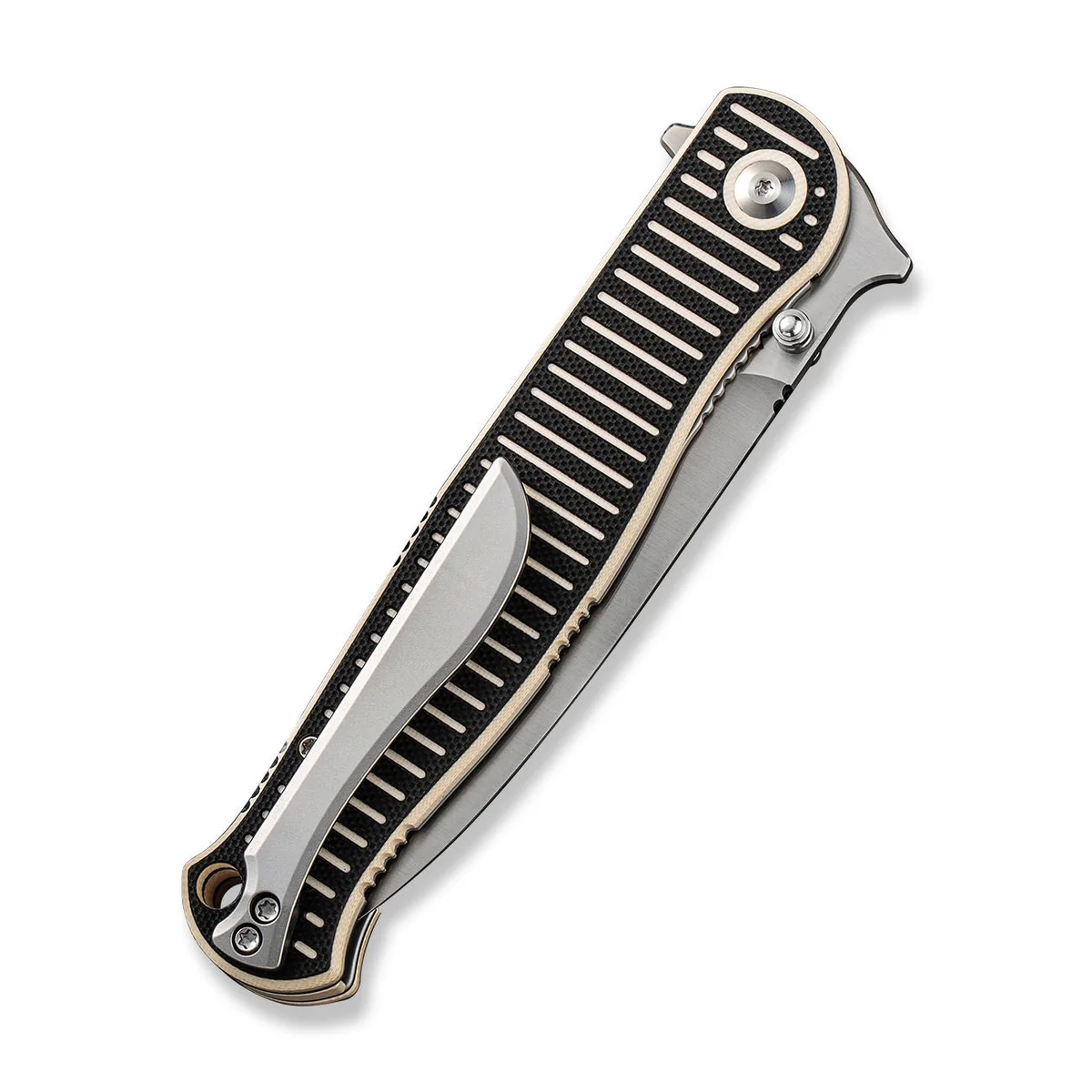 CIVIVI RS71 Milled Ivory Black G10 4