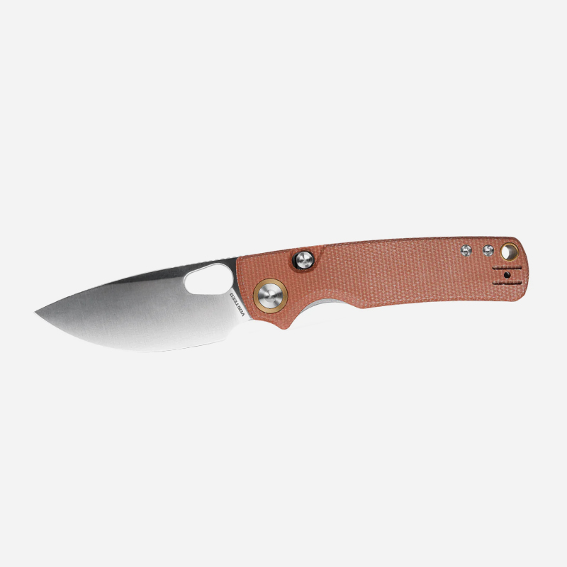Нож Vosteed Porcupine – Top Liner Lock 14C28N Brown Micarta