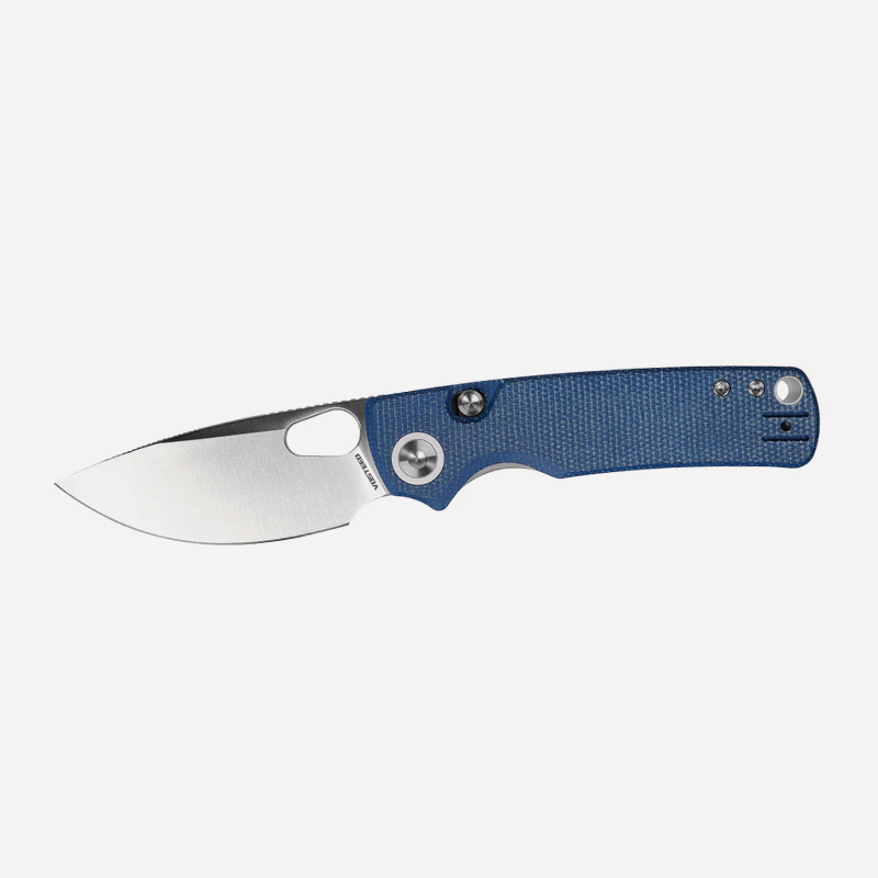 Нож Vosteed Porcupine – Top Liner Lock 14C28N Blue Micarta