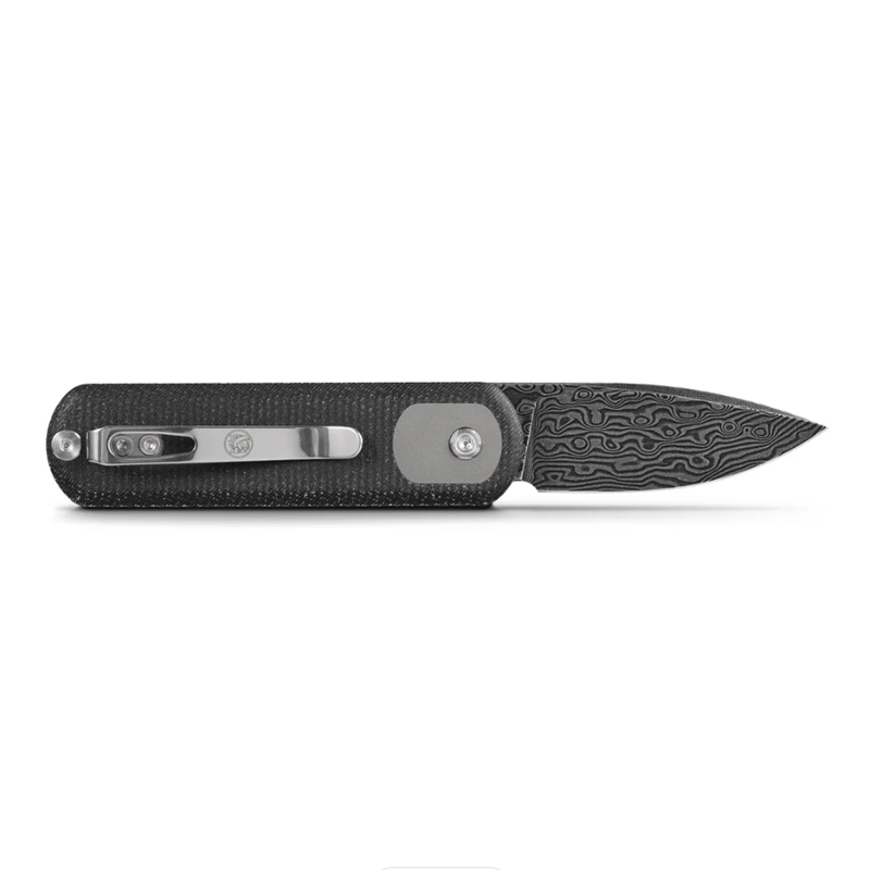 Vosteed Corgi Pup Damascus Blade & Micarta 3