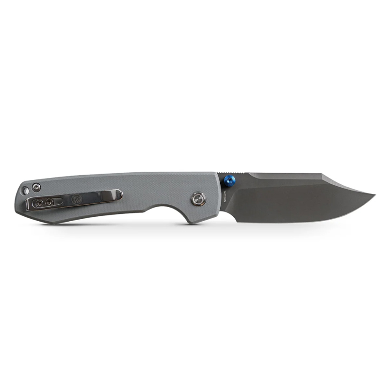 Vosteed Knives Raccoon 14C28N Grey G10 3