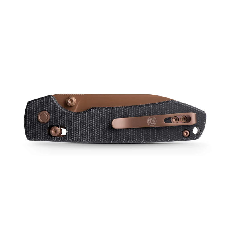 Нож Vosteed Raccoon – Crossbar Lock knife 14C28N Copper Black Micarta