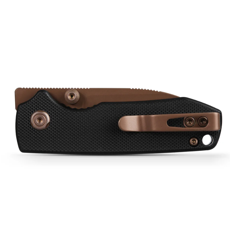 Нож Vosteed Raccoon Cub Liner Lock 14C28N Copper Black G10