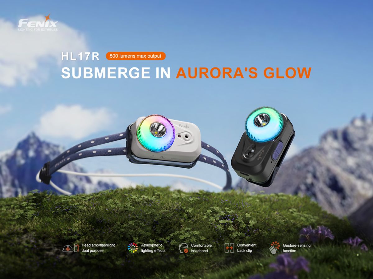 Челник Fenix HL17R LED черен 14