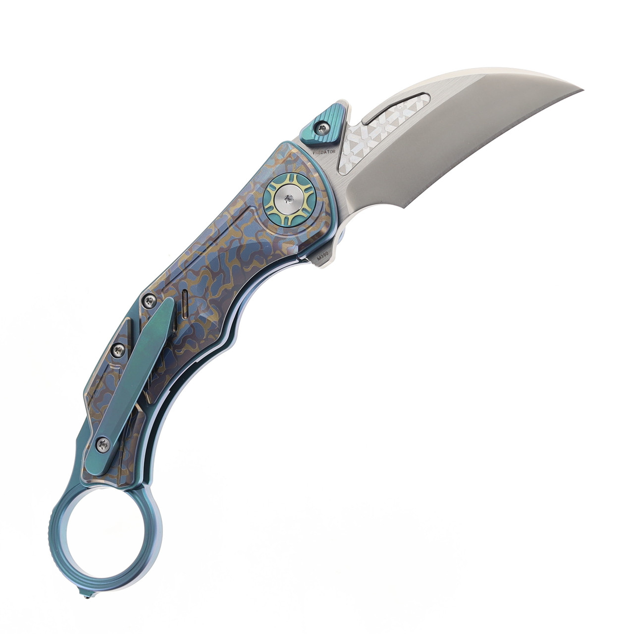 Нож Critical Strike Predator-TGN M390 Titanium Camo
