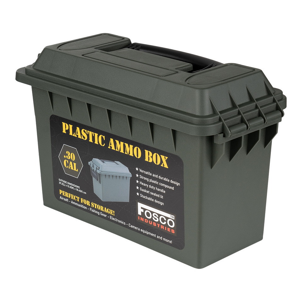 Fosco Plastic Ammo box .30 Cal 3