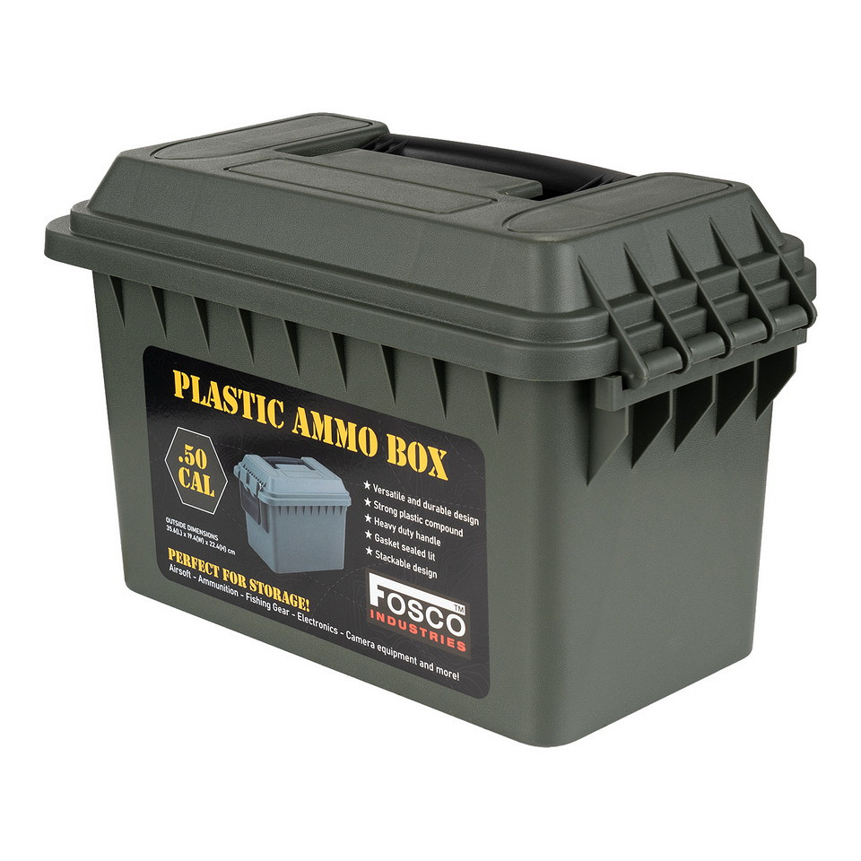 Fosco Plastic Ammo box .50 Cal 3