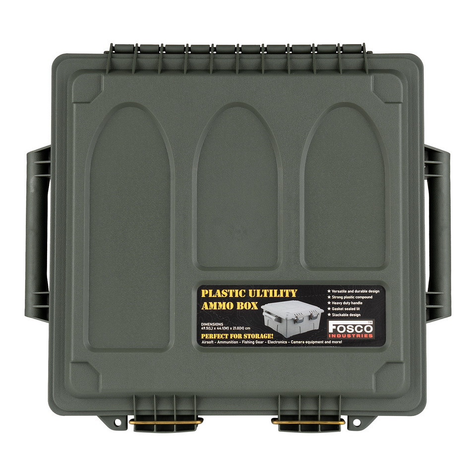 Fosco Plastic Ammo utility box large 3