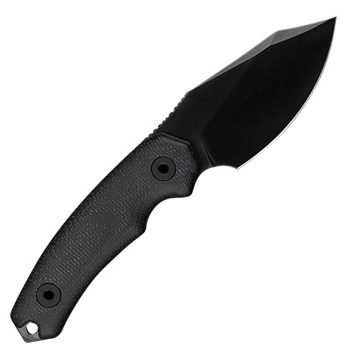 Нож Kunwu Stiffy D. DLC VANADIS4 Micarta Black