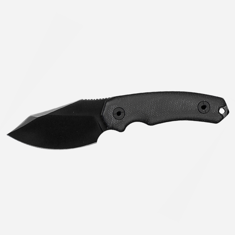 Нож Kunwu Stiffy D. DLC VANADIS4 Micarta Black