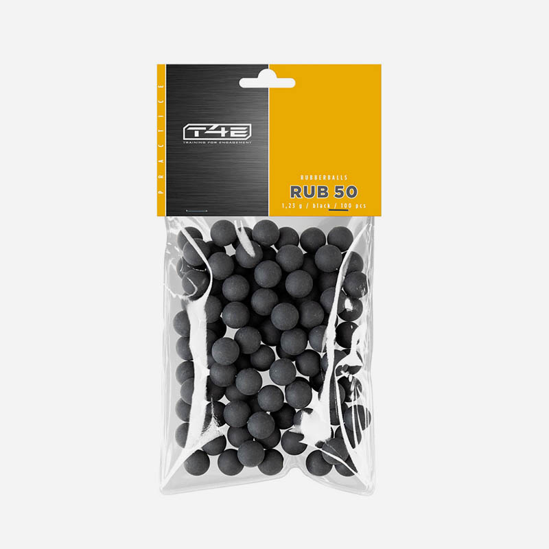 Гумени топчета UMAREX T4E RB 50 Prac-Series – кал. .50 /100бр.