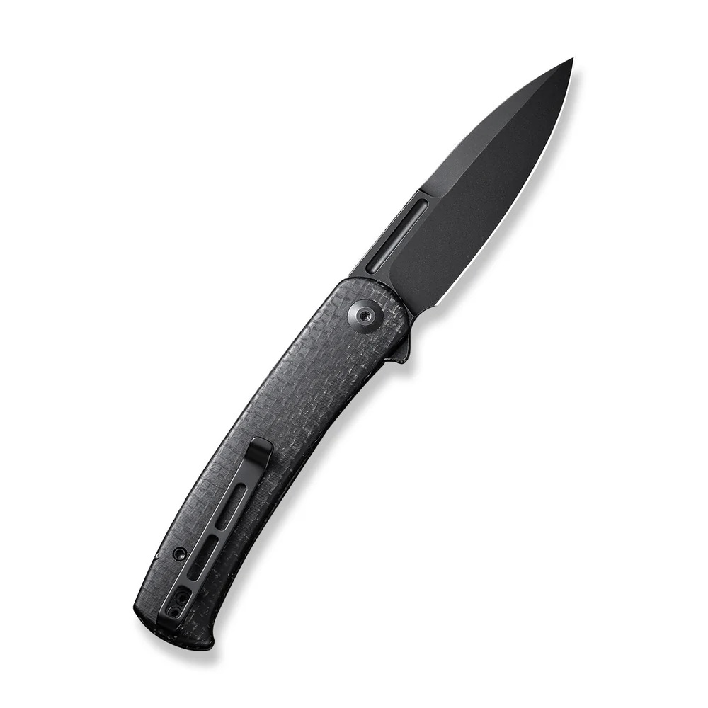CIVIVI Caetus Burlap Micarta Black 6