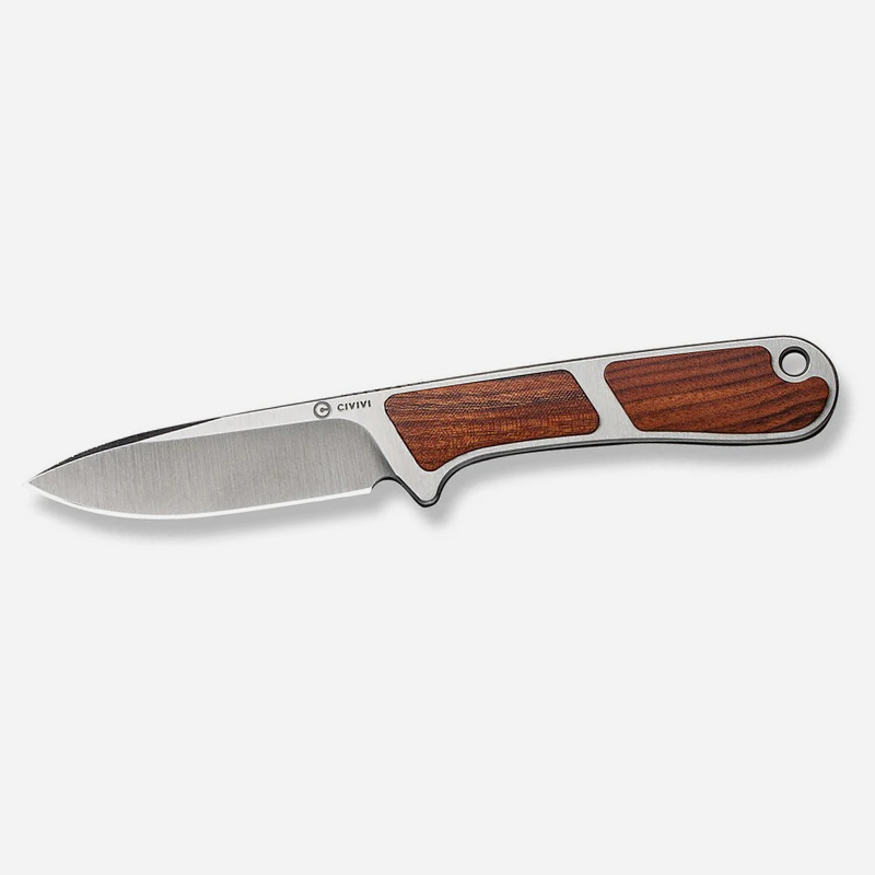 Нож CIVIVI Mini Elementum Fixed Blade Nitro-V Guibourtia Wood