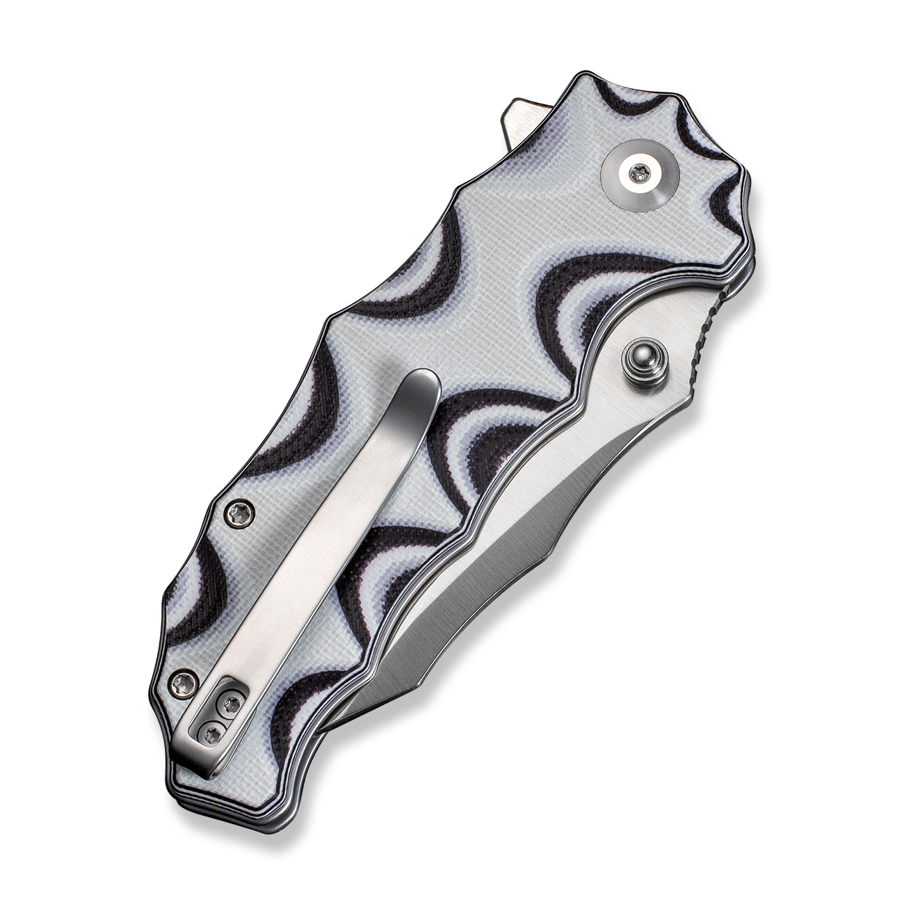 CIVIVI Natterjack White Black G10 3