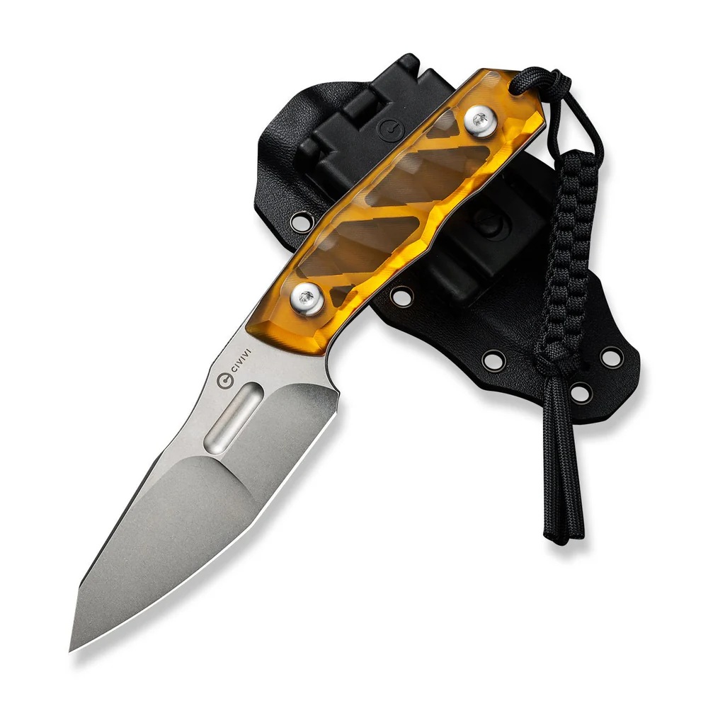 CIVIVI Propugnator Polished Yellow Ultem 3
