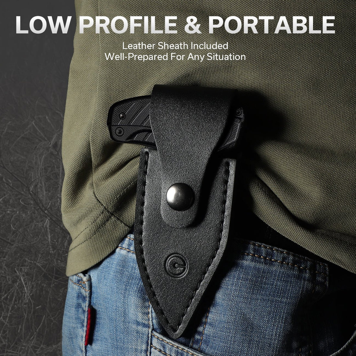 CIVIVI Typhoeus Black & Gray Aluminum 6