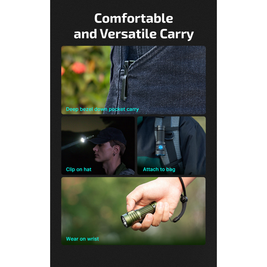 Фенер Olight Baton Turbo 1000lm – Roadster 04