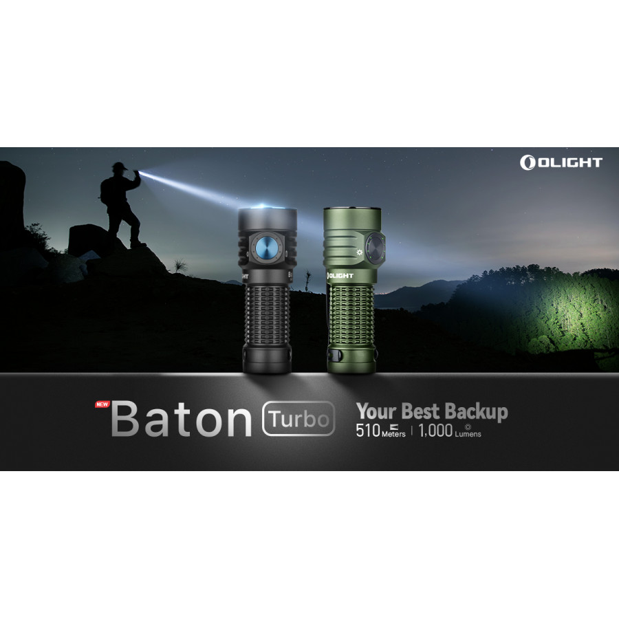 Фенер Olight Baton Turbo 1000lm – Roadster 06