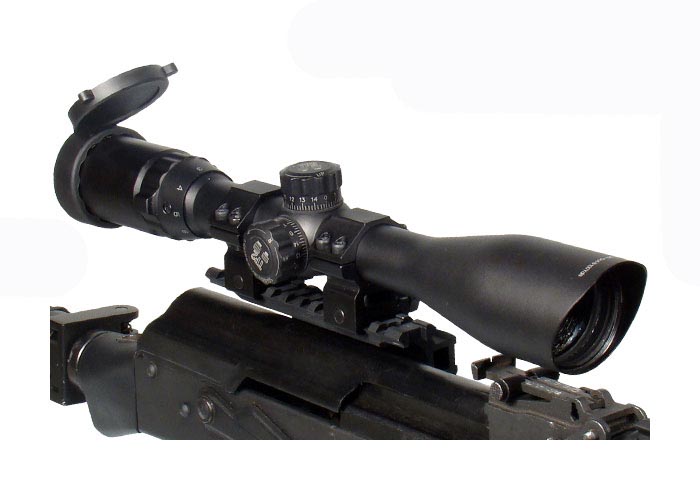 Leapers UTG 1in 3-9X40 TF2+ Rifle Scope RG2W1154 with MS Picatinny Rings SCP-U394FWT2 3