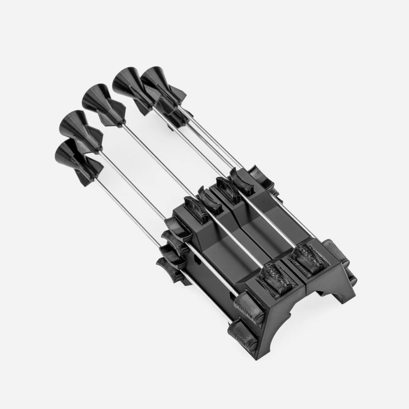 Държач за стрели + 6x HomeDefence-24 за Umarex HDB68 extrem Scharf | V2A Държач за стрели + 6x HomeDefence-24 за Umarex HDB68 extrem Scharf | V2A