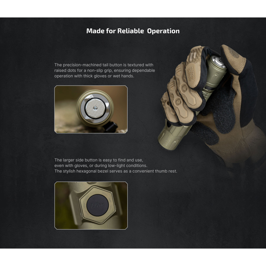 Olight Warrior Ultra – Stealth Grey 10