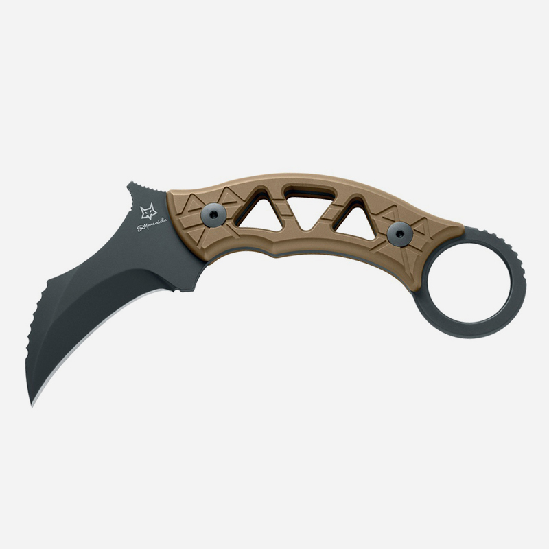 Нож Fox Knives Tribal K M390 Bronze Anodized Titanium