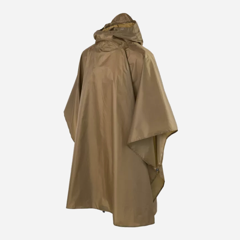Дъждобран – пончо Helikon-Tex Lightweight Poncho – Polyester Coyote