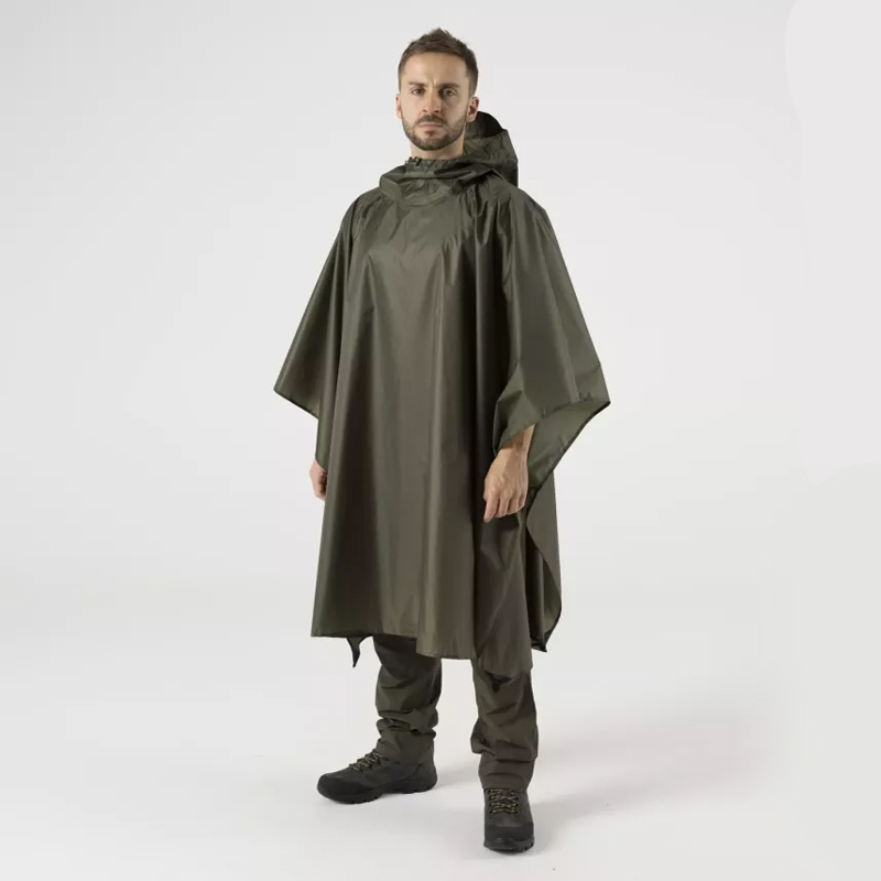 Helikon-Tex Lightweight Poncho – Polyester Olive Green 2