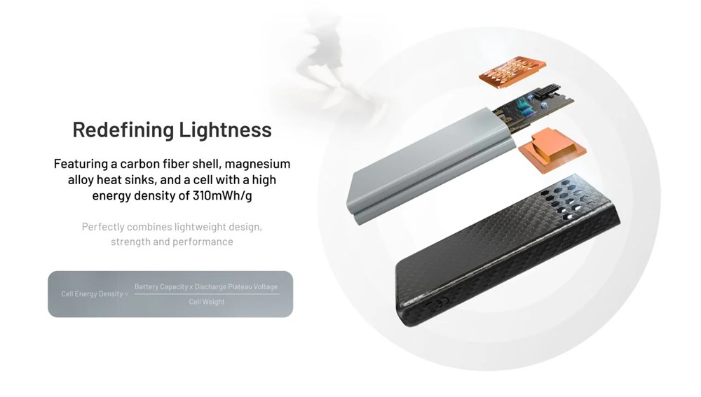 Бързозареждаща се външна батерия Nitecore CARBO 10000 Gen2 Power Bank, оранжева 22