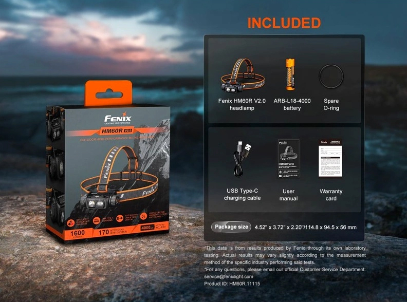 Челник Fenix HM60R V2.0 LED 07