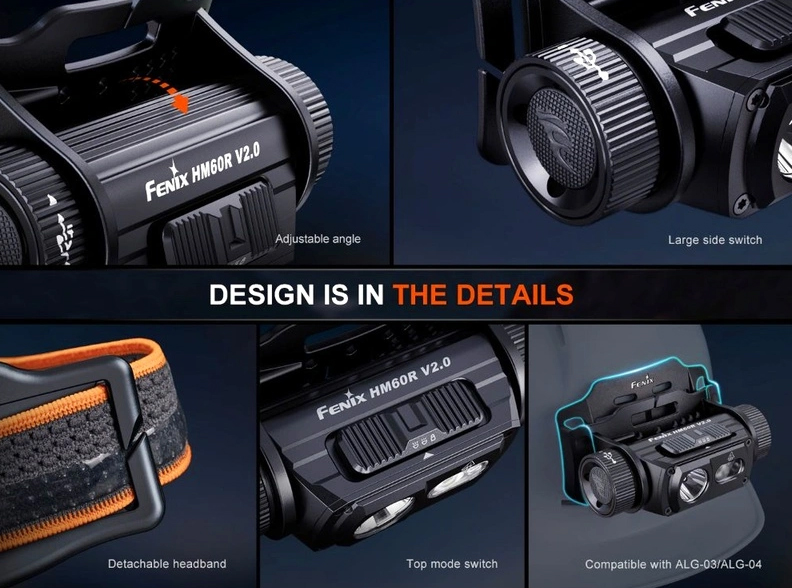Челник Fenix HM60R V2.0 LED 10