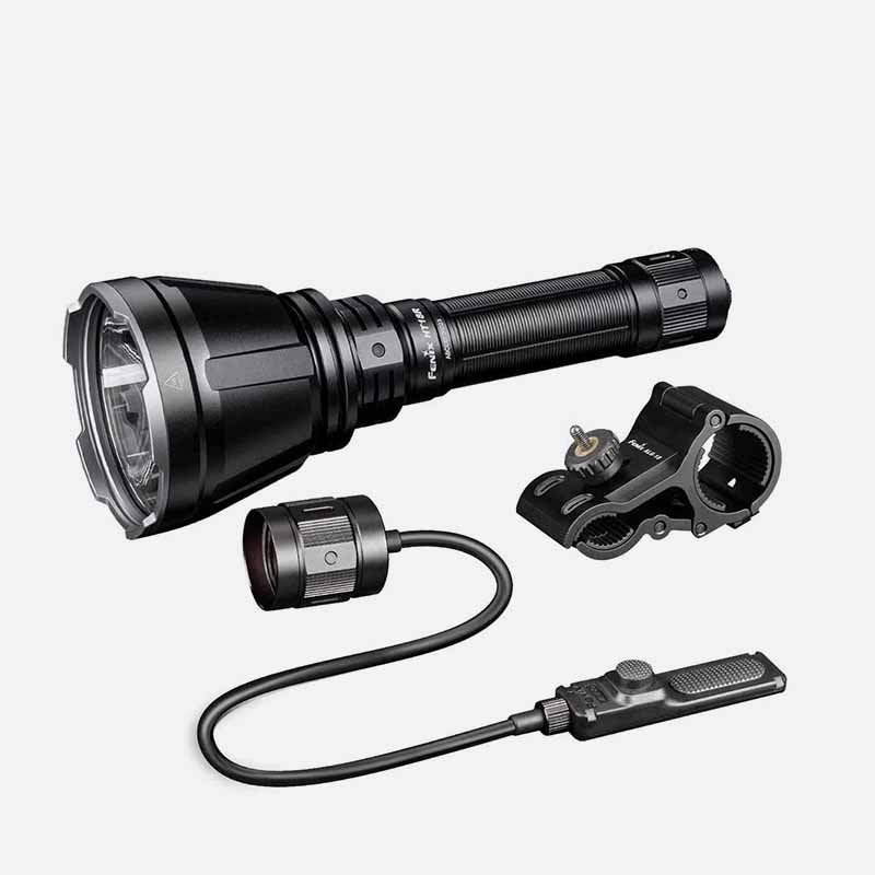 Комплект Фенер Fenix HT18R LED със стойка ALG-18 и спусък AER-05