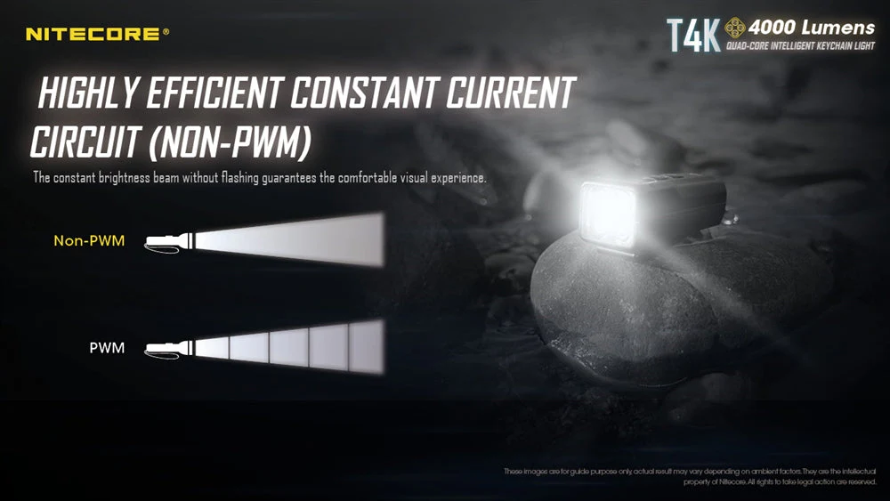 LED фенер Nitecore T4K 7