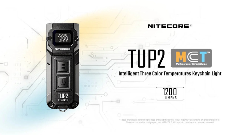 LED фенер Nitecore TUP2 2
