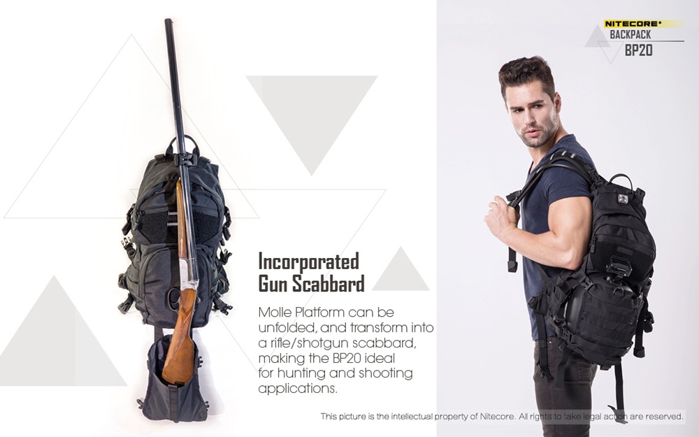 Многофункционална раница Nitecore BP20 20