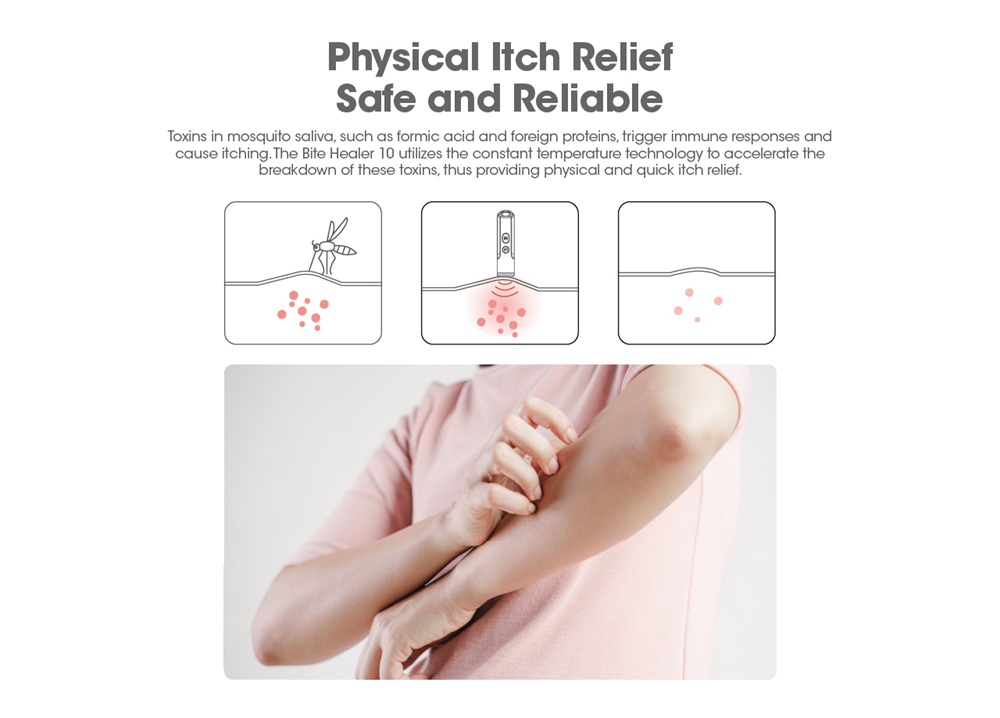 Nitecore Bite Healer 10 USB-C презареждащ се инструмент за облекчаване на ухапвания 13