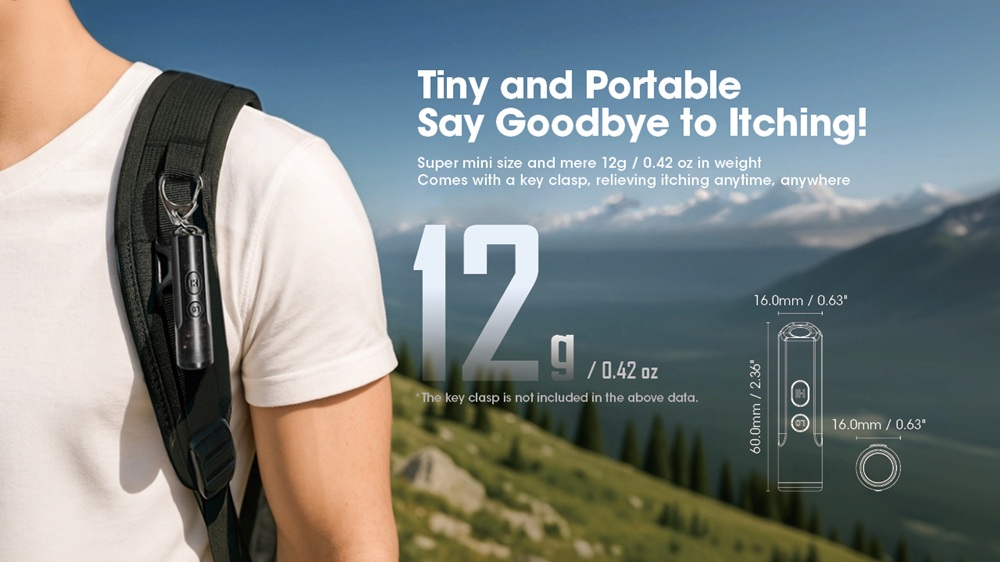 Nitecore Bite Healer 10 USB-C презареждащ се инструмент за облекчаване на ухапвания 15