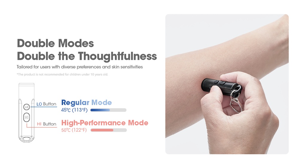 Nitecore Bite Healer 10 USB-C презареждащ се инструмент за облекчаване на ухапвания 17