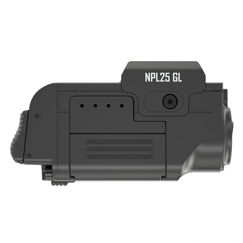 Пистолетен фенер с лазерен целеуказател Nitecore NPL25 GL 900 Лумена