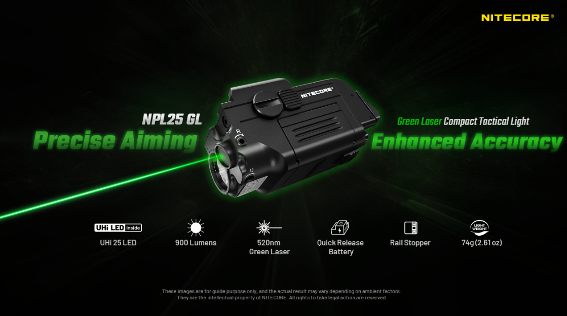 Nitecore NPL25 GL 15