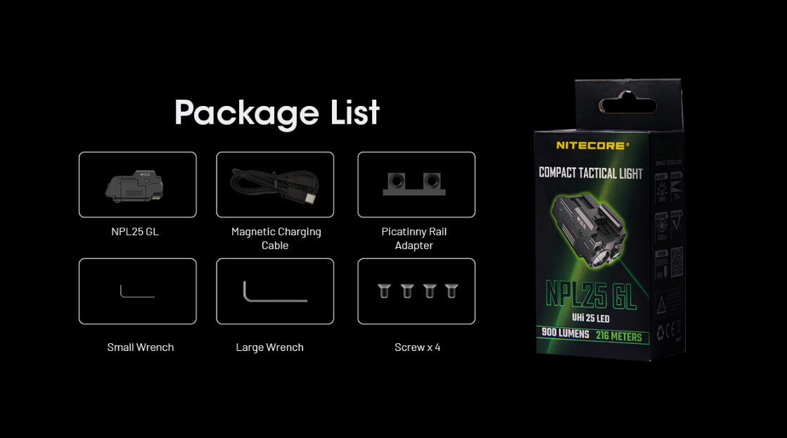 Nitecore NPL25 GL 29