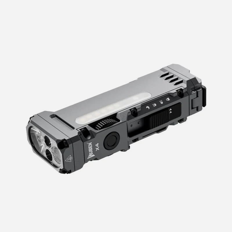 Фенер Wuben X4 Compact Multi-Function Flashlight 1500 Лумена Grey