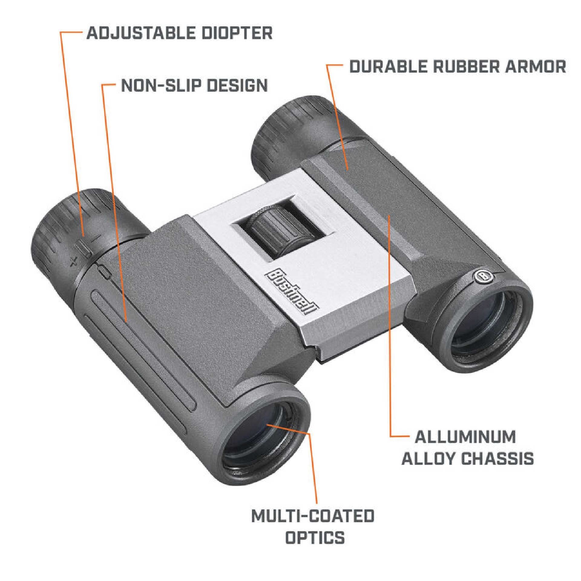 Бинокъл Bushnell Powerview 2 8×21 2.0 Aluminum MC Metal Chassis 4
